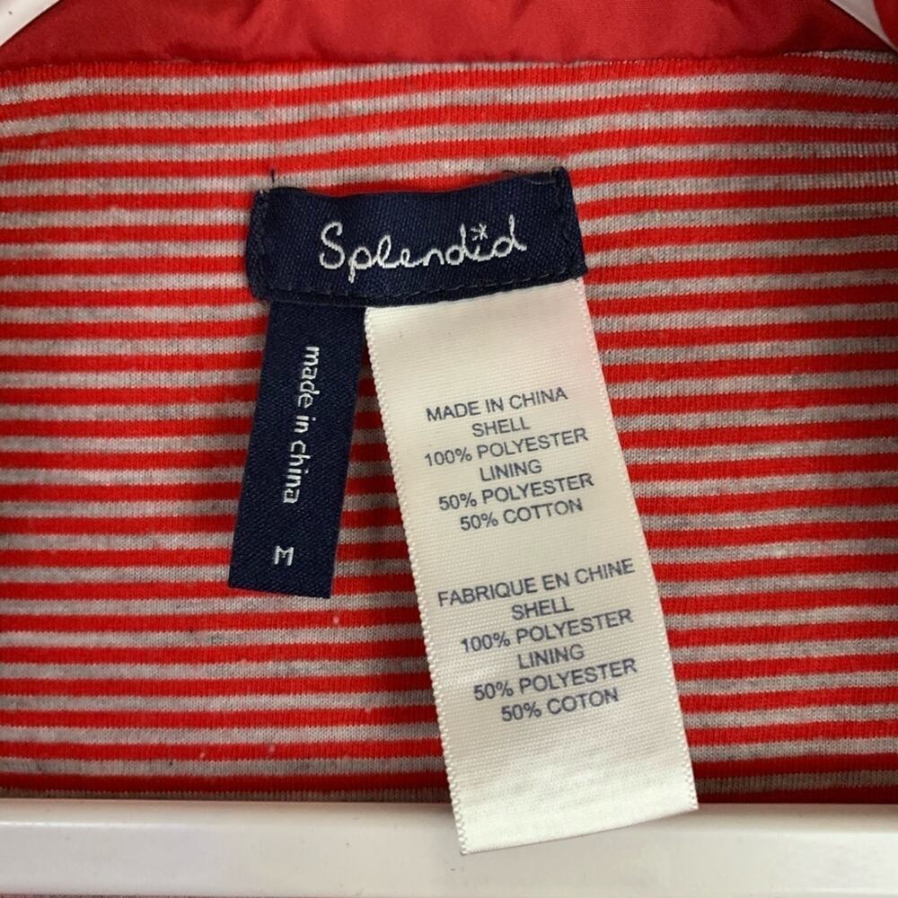 Splendid Quilted Lightweight Puffer Jacket Ruffle… - image 7